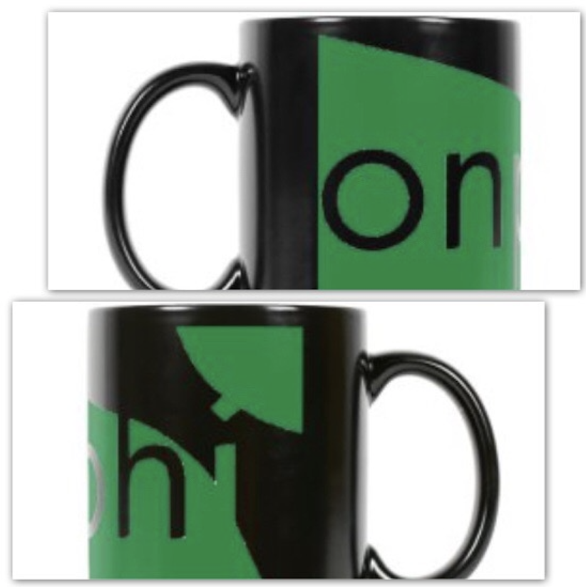 Mug Vert et Noir