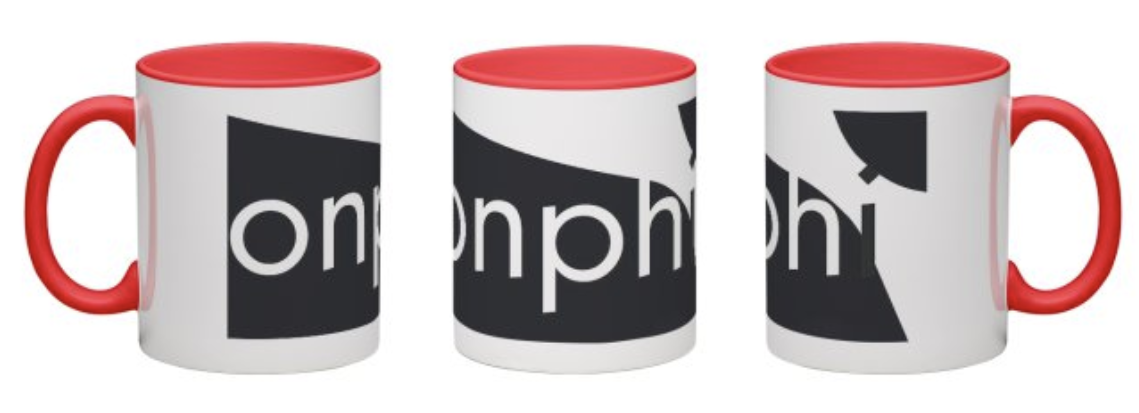 Mug rouge et noir